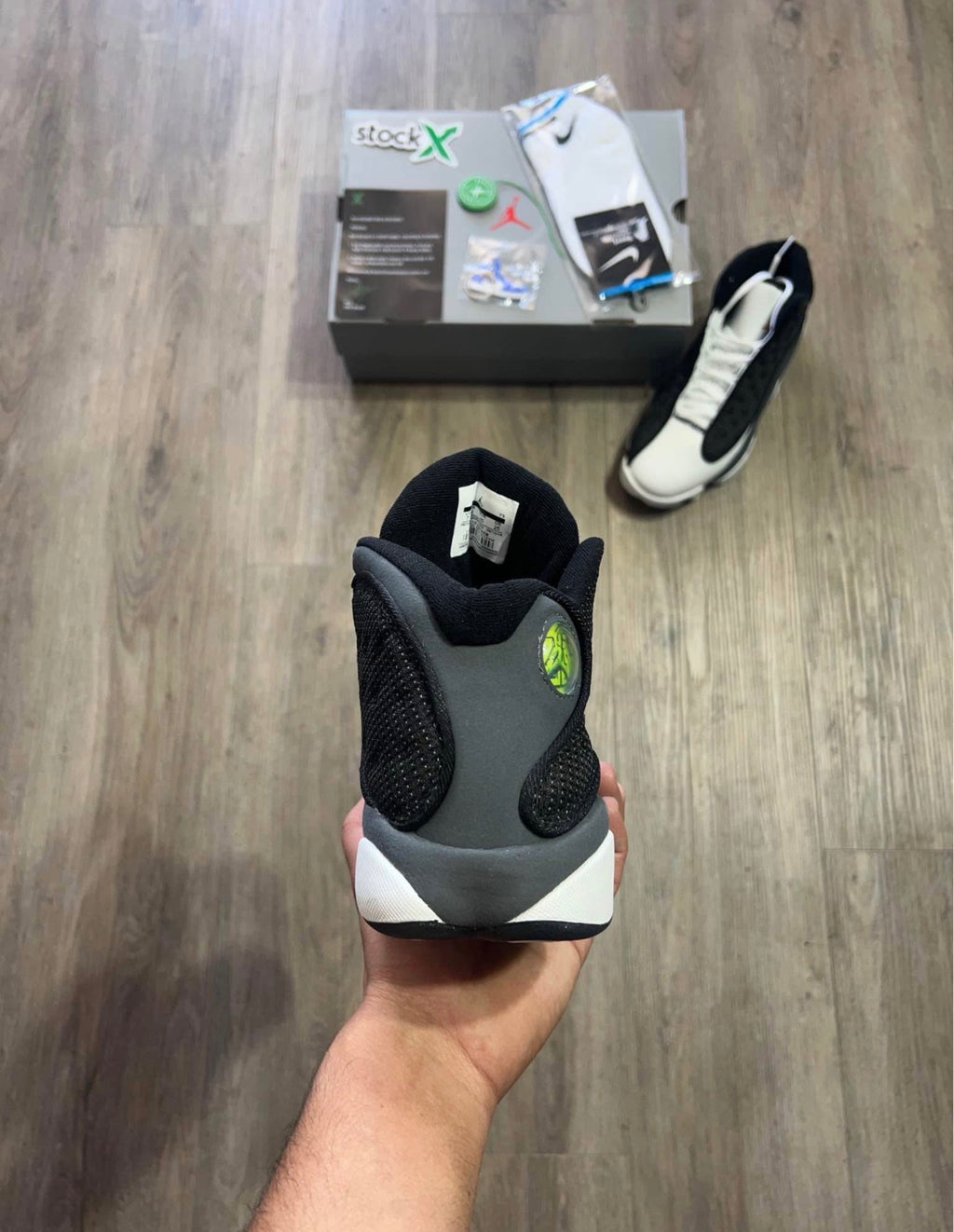 Retro 13 black flint