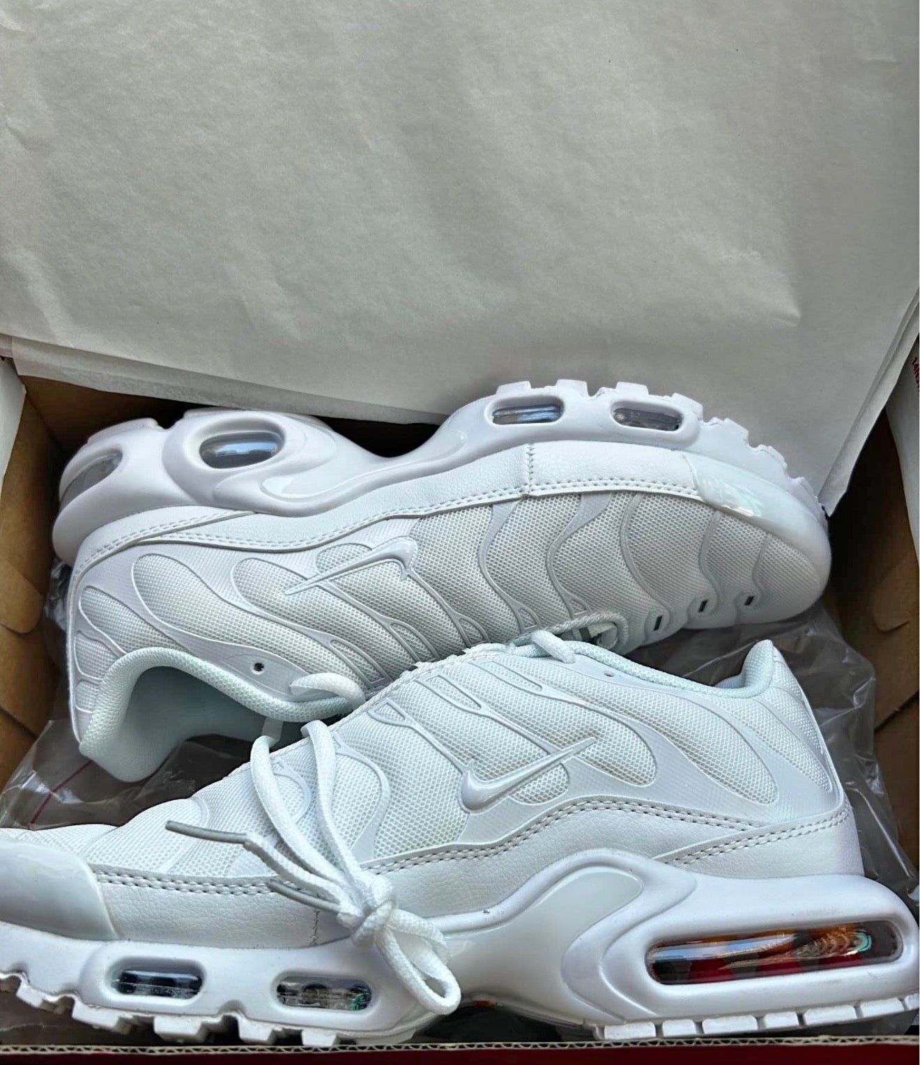 Nike Air Max plus tn white