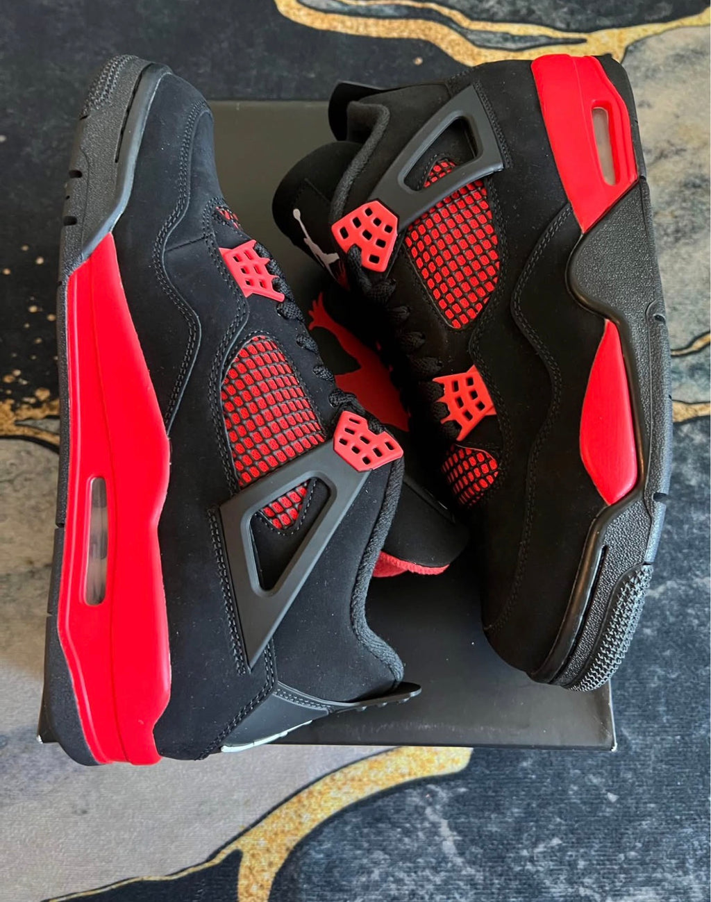 Retro 4 thunder red
