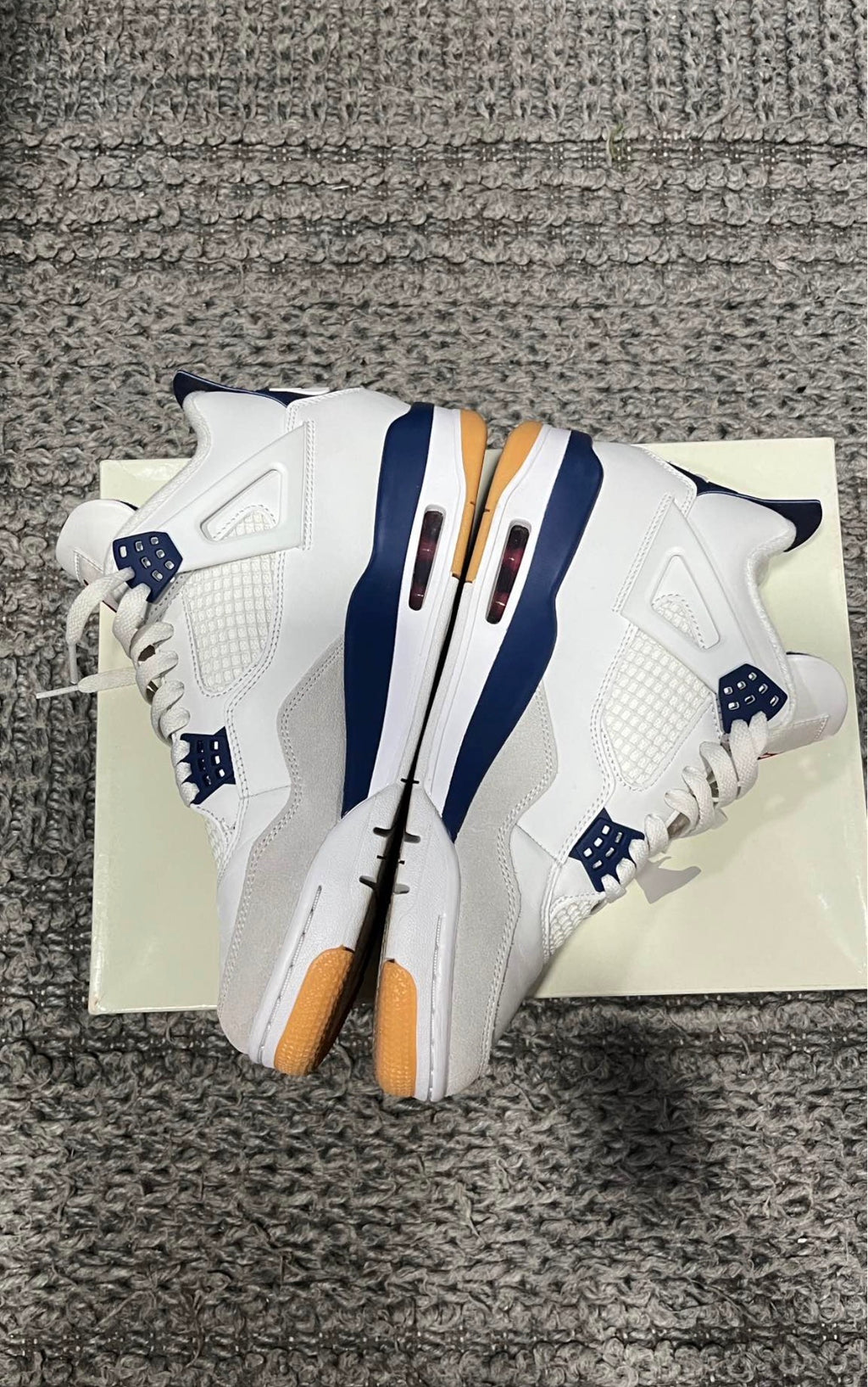 Retro 4 navy